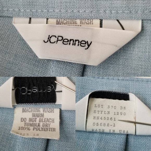 SOLD🌈1970s JC Penney straight leg trousers - Picture 10 of 11